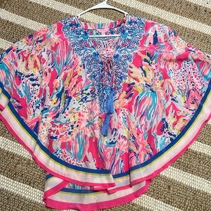 Gorgeous Lilly Pulitzer caftan top